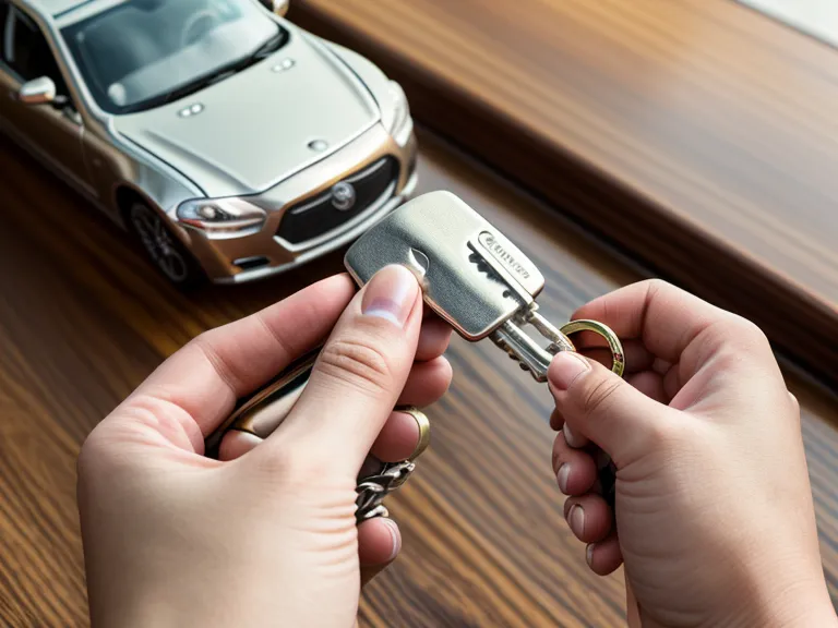 Hand holding car keys beside a timer for a daily memory tracking retrieval-time test in a brain health audit