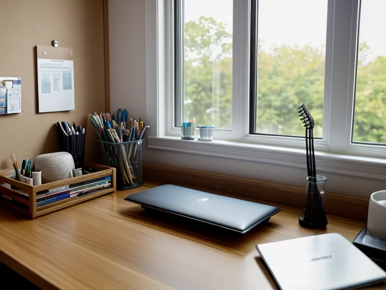 Headphones next to omega-3 supplements on a desk during a senior brain-health-tracking routine