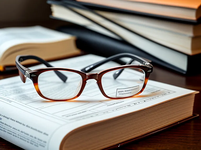 Reading glasses resting on cognitive health tracking sheets used to audit brain fog