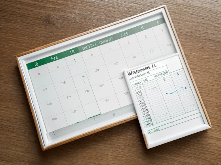 A printed spreadsheet with a coffee stain showing positive trending results for brain health.