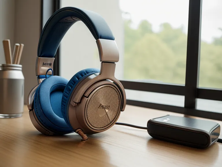 Headphones and supplements on a desk representing different brain health approaches